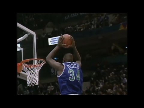 Isaiah Rider - 1994 NBA Slam Dunk Contest (Champion)